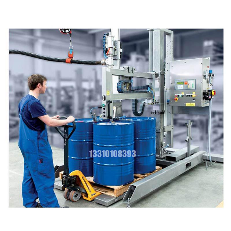 200升防爆溶劑灌裝機,有泡沫灌裝機更準確的智能化灌裝設(shè)備