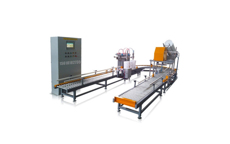 20L敞口桶自動灌裝生產(chǎn)線