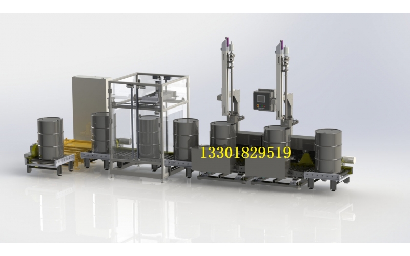 200升全自動灌裝機-200升全自動灌裝線